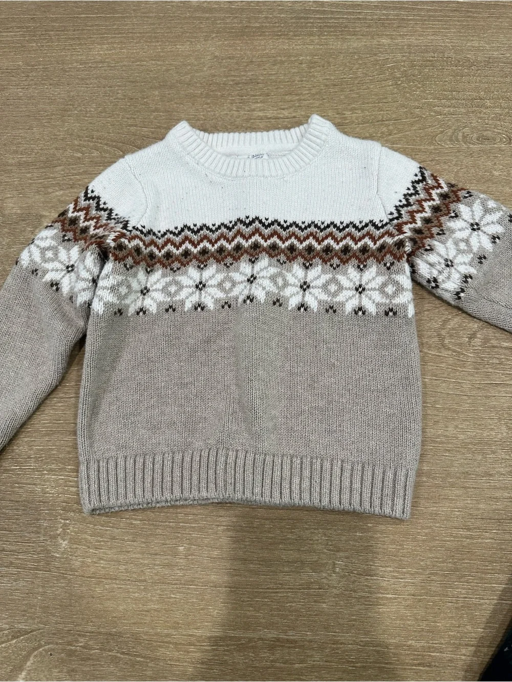 Tea Collection Kids Green & Navy Argyle Knit Sweater